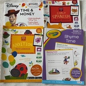 Target bullseye activity work books
